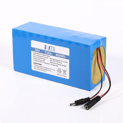 18650 Li Ion Rechargeable 36V 13Ah 10S5P Li-ion Battery for Electric Bike 36 Volt Lithium Battery Pack