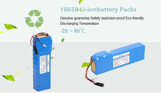 High Power Large Capacity  BAKTH-18650-4S6P-2DC 14.4V 10.4Ah Rechargeable Lithium Battery Pack for Electric Scooters