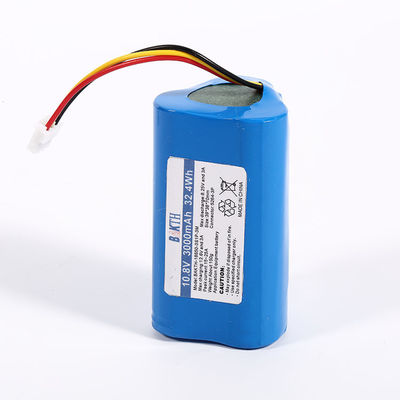 Rechargeable 10.8v 3000mah Li-ion Battery 18650 Lithium Ion Battery Pack for Consumer Electronics