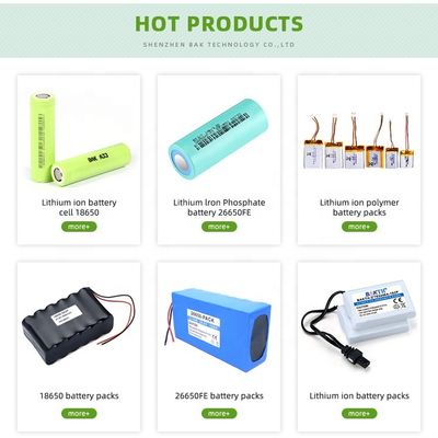Customized 3.7V 7.4V 11.1V 12V 24V 36V 48V Lithium Battery Pack Lion Battery DIY 18650 Lion Battery Rechargeable