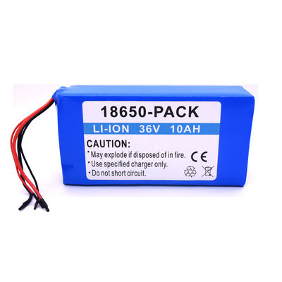 Solar Streetlight Use 18650 10S4P 36v 10Ah Battery Lithium Ion Batteries Pack for Communication Equipment