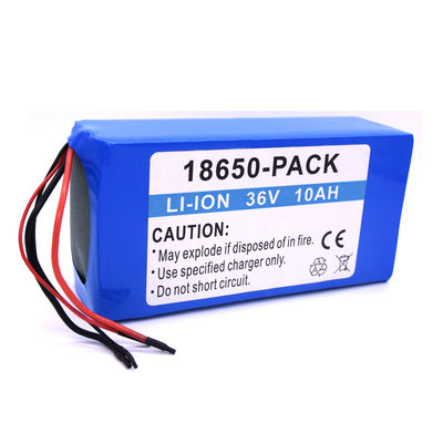 Solar Streetlight Use 18650 10S4P 36v 10Ah Battery Lithium Ion Batteries Pack for Communication Equipment