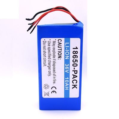 Solar Streetlight Use 18650 10S4P 36v 10Ah Battery Lithium Ion Batteries Pack for Communication Equipment