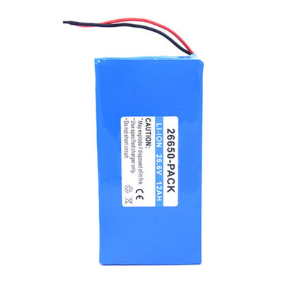 Factory Cheap 26650 Lifepo4 Battery Pack 25.6V 12ah Rechargeable Battery Pack for Solar Street Lights