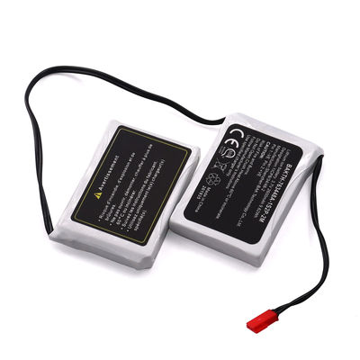 Rechargeable 3.7v 2600mah BAKTH-763448A-1S2P-2M Li-ion Battery Pack for Snow / Ski Boots