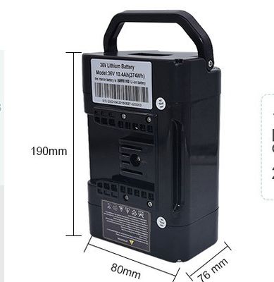 Customized Deep Cycles 18650 10S4P 36V 10Ah Lithium Ion Battery for Portable Power Station