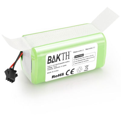 14.4V 2600mAh Lithium Ion Replacement Batteries Compatible for Robot Vacuum Cleaners