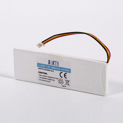 423048A 7.4v 650mah Lithium Ion Battery Pack for Bicycle Lamp Light