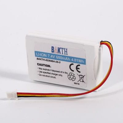 Factory Wholesale High Quality 7.4v 650mah Rechargeable Lithium Battery Pack