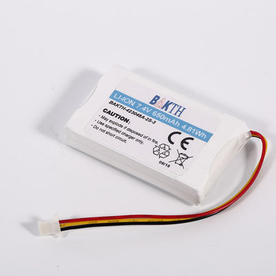 Factory Wholesale High Quality 7.4v 650mah Rechargeable Lithium Battery Pack