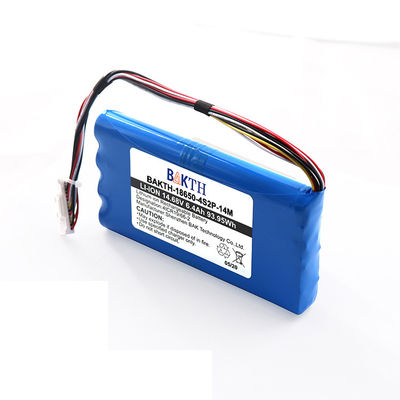 Customized Lithium Ion Batteries 14.68V 6.4Ah 18650 4S2P Rechargeable Li-ion Battery Pack for Electric Toys