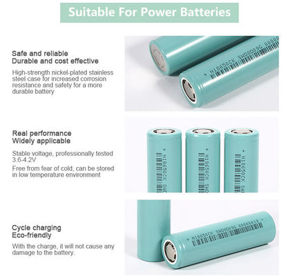 Good Price of Good Quality Rechargeable Lithium Batteries Cell 3050mAh 0.2C 3.6V 18650 Li Ion Battery