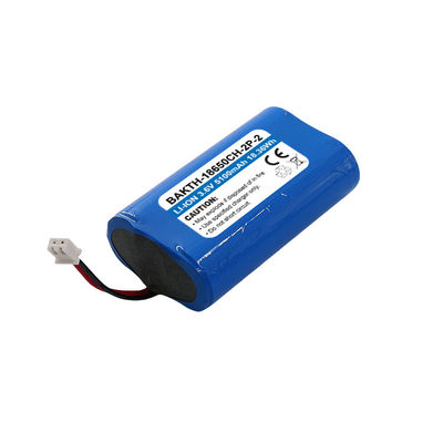 1S2P 3.6V 5100mAh Cylindrical Lithium ion Battery Pack for Electronic Devices