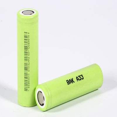 18650 Capacity 2900Mah 3.7V Bak Cylindrica Li-Ion Rechargeable Battery