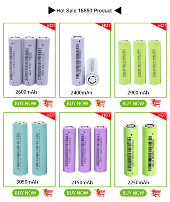 18650 Capacity 2900Mah 3.7V Bak Cylindrica Li-Ion Rechargeable Battery