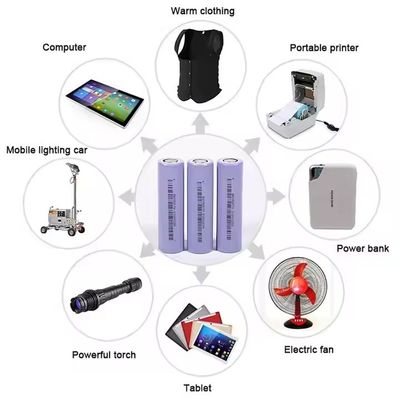3.6V Rechargeable Li Ion Battery 18650 2500mAh 3250mAh 3350mAh For Electronic Toy Use
