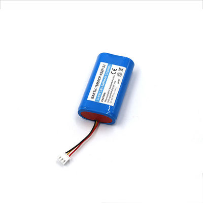 Lithium ion battery pack rechargeable 3.6V 18650 battery pack 1S2P 6700mAh