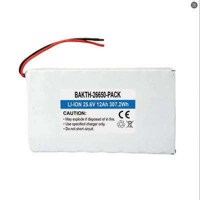 26650 25.6V 12Ah LiFePO4 Battery Pack for Solar Energy Storage UPS EV RV