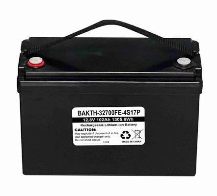 Long cycles High Power Lithium Ion Battery 12V 100Ah Built-in PCM Protection