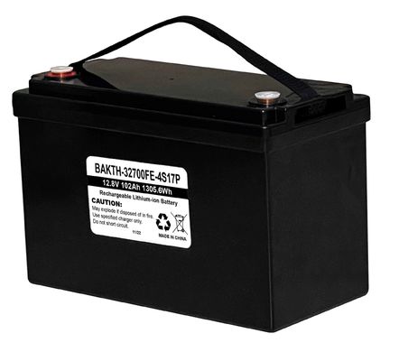 Long cycles High Power Lithium Ion Battery 12V 100Ah Built-in PCM Protection