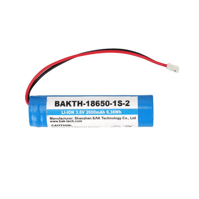 3.6V 18650 2600mah Battery Pack For Industrial And Commercial Lighting Solutions