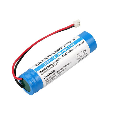 3.6V 18650 2600mah Battery Pack For Industrial And Commercial Lighting Solutions