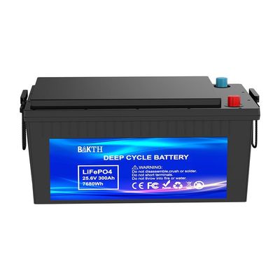 High Efficiency 24V Lithium Battery 300Ah for Deep Cycle LiFePO4 Lithium Battery