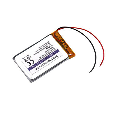 503048P Li Polymer Battery Pack 3.7V 750mAh For Electronic Applications