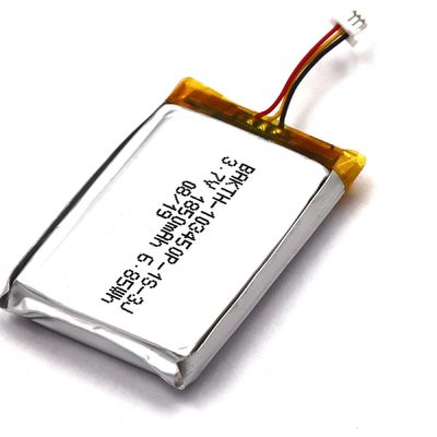103450 Li Polymer Battery Pack 3.7V 1850mAh Rechargeable For Wearable Devices