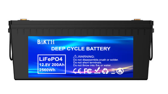 12.8V-13.6V 200Ah Lifepo4 Battery Pack Rechargeable Portable For Industrial Markets