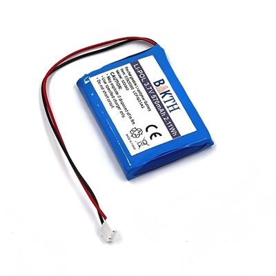 Rechargeable Li Polymer Battery Pack 3.7V 570mAh 503040 For Electric Appliance