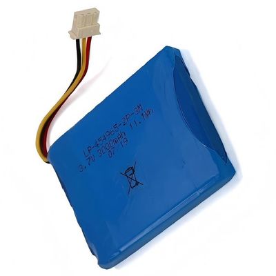 Customized Li Polymer Battery Cell Rechargeable OEM LP-454965-2P-3M 3.7V 3000mAh