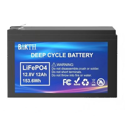 12.8V 12Ah LiFePo4 Battery Pack Electrnoic Bicycle High Cycle Life Rechargeable Battery Pack