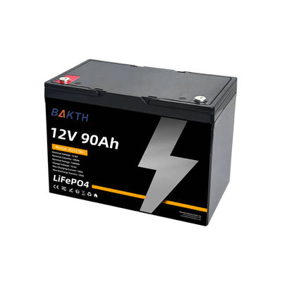 Efficient Lifepo4 Battery Ebike 12V 90Ah Rechargeable High Stability