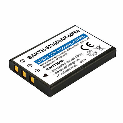 523450AR 1100mAh 3.7 V Lithium Battery Li Ion Battery Bank For Digital Devices