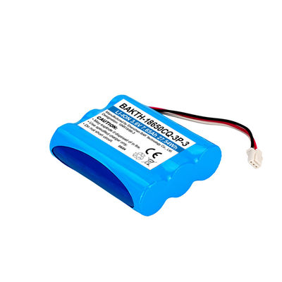 Customized Li Ion Battery Pack BAKTH 18650CQ-3P-3 7650mAh For Eletronics
