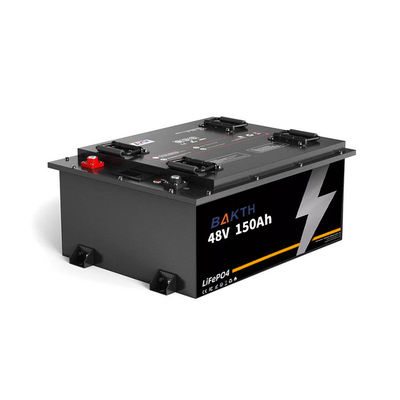 48V 150Ah Lifepo4 Battery Pack Advanced BT Monitor High Power Connect