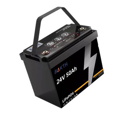LiFePO4 50Ah Lithium Ion Battery Pack 24V Larger Capacity For Energy Storage System