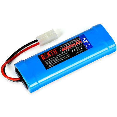 Rechargeable Nickel Metal Hydride Battery Pack For RC Car Truck Airplane Boat 7.2V 4000mAh