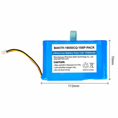 3.6V 15300mAh Custom Lithium Ion Battery Packs Lithium Battery Power Bank