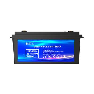 25.6V 200Ah LiFePO4 Battery for Solar Industrial Energy Storage