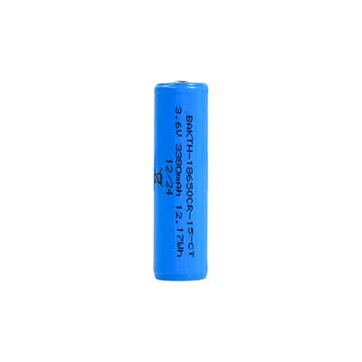 18650CR-1S-CT Cylindrical 3.6 V 3380mAh Lithium Ion Battery Cell for Industrial Devices