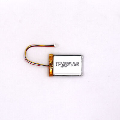 High-Reliability BAKTH-103450P-1S-3J High-Density 3.7V 1850mAh Li-Polymer 