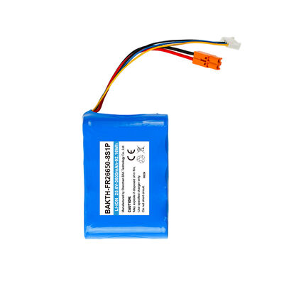 8S1P 26650 Cell Design High-Voltage 25.6V 3600mAh Li-ion Battery Pack for Industrial Sensors