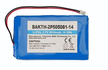 Lithium Ion Polymer Battery Pack BAKTH-2P505081-14 For Flexible And Innovative Designs