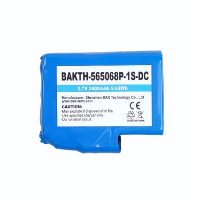 Lithium Ion Polymer Battery Pack BAKTH-565068P-1S-DC For Portable Devices