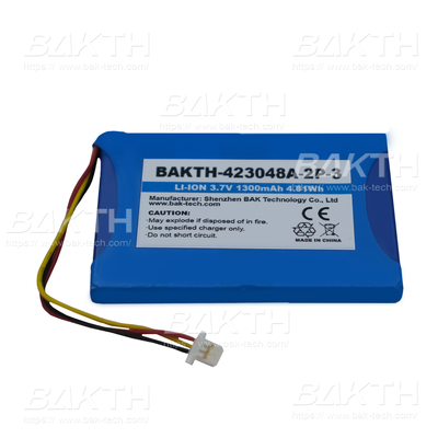 Customizable Battery Pack BAKTH-423048A-2P-3 For Compact Devices