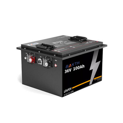 High quality Golf Cart Lithium LiFePO4 Battery 36V 100Ah With BMS