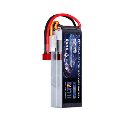 Rechargable Lithium ion Battery Pack 100C 14.8V 3300mAh 48.84Wh