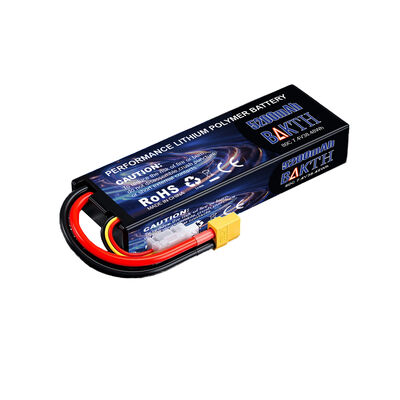  2S High-Current 7.4V 5200mAh 80C Li-Po Racing Battery for RC Models & UAV Racing